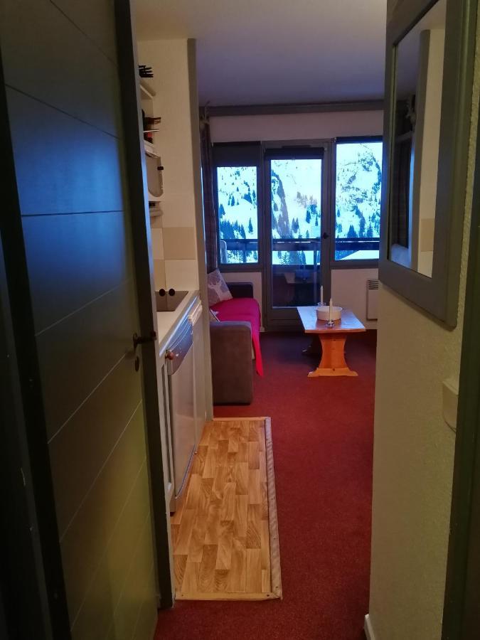 Coquet Studio Quartier Falaise Superbe Vue Avoriaz Buitenkant foto