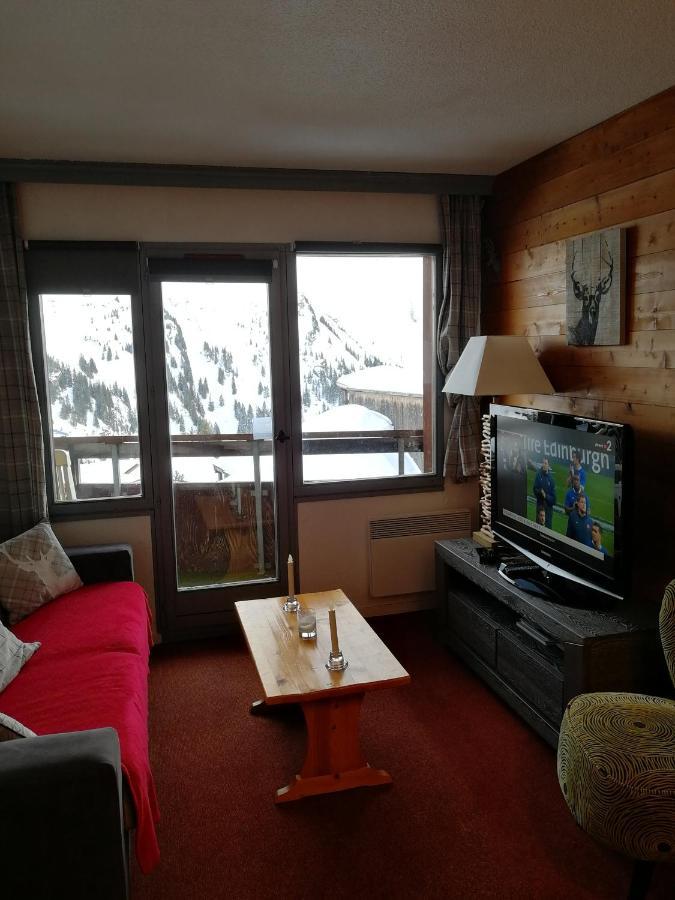 Coquet Studio Quartier Falaise Superbe Vue Avoriaz Buitenkant foto